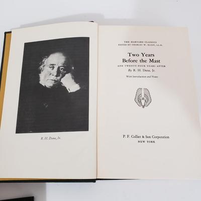 LOT 121: Three Volumes of The Harvard Classics, Deluxe Edition
