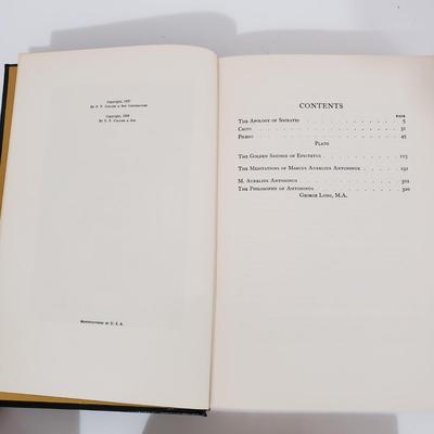 LOT 121: Three Volumes of The Harvard Classics, Deluxe Edition