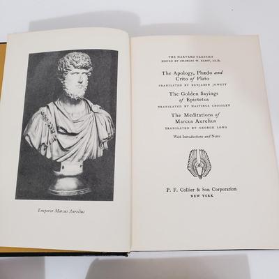 LOT 121: Three Volumes of The Harvard Classics, Deluxe Edition
