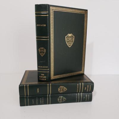 LOT 121: Three Volumes of The Harvard Classics, Deluxe Edition