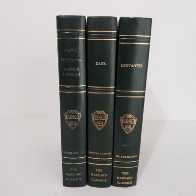LOT 121: Three Volumes of The Harvard Classics, Deluxe Edition