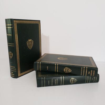 LOT 121: Three Volumes of The Harvard Classics, Deluxe Edition