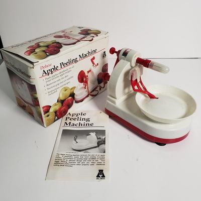 LOT 126: Kitchen Collection: Corning Ware, Farberware, Apple Peeling Machine, Coffee Pots & More