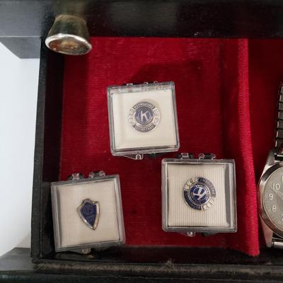LOT 127: Vintage Cuff Links, Tie Tacks & More
