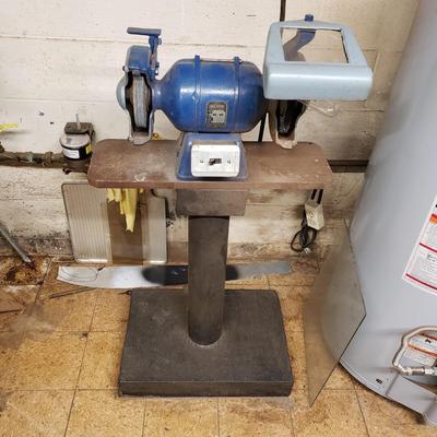 LOT 129: Baldor Bench Grinder