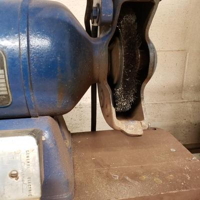 LOT 129: Baldor Bench Grinder