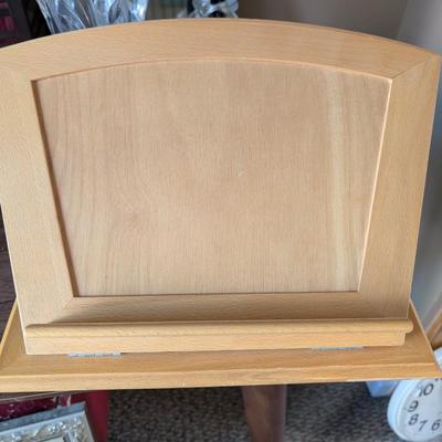 Sale Photo Thumbnail #64: Wooden Bookstand, it does fold flat