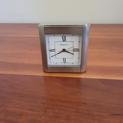 Tiffany and Co. Metal Quartz Alarm Clock (BR2-EL)