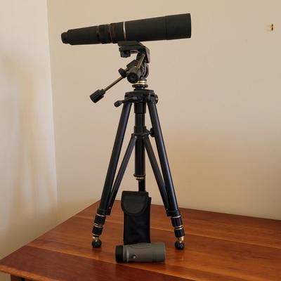 Bausch and Lomb Telescope and Carson Viewfinder (BR2-EL)