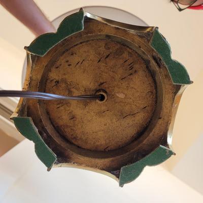 Gilded Lotus Ceramic Table Lamp (LR-EL)