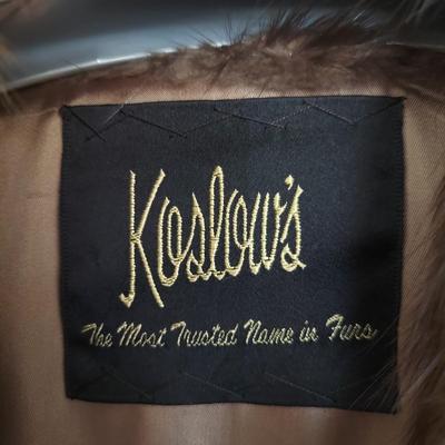 Vintage Koslow's Fur Coat (C2-BBL)