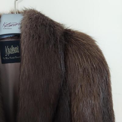 Vintage Koslow's Fur Coat (C2-BBL)