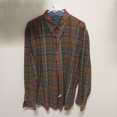 Men's Med/Lg Button Down Shirts by Woolrich & More (C2-BBL)