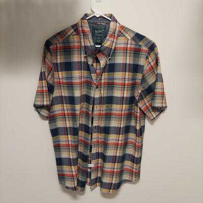 Men's Med/Lg Button Down Shirts by Woolrich & More (C2-BBL)