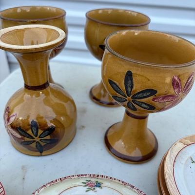 Vintage dishes, one set made in Japan