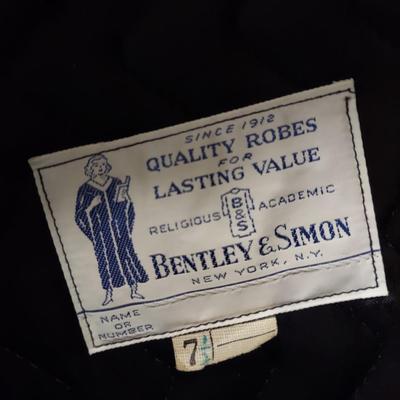 Vintage Graduation Gowns by Bentley & Simon and Cokesbury (C2-BBL)