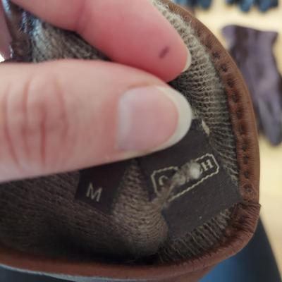 Winter Gloves, Hats & Scarves by Christian Dior, Ralph Lauren, Coach, & More (C2-BBL)