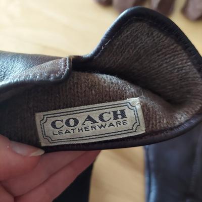 Winter Gloves, Hats & Scarves by Christian Dior, Ralph Lauren, Coach, & More (C2-BBL)