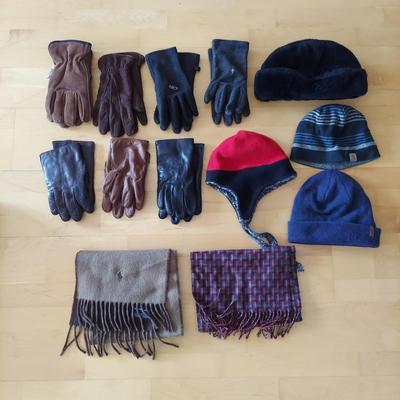 Winter Gloves, Hats & Scarves by Christian Dior, Ralph Lauren, Coach, & More (C2-BBL)