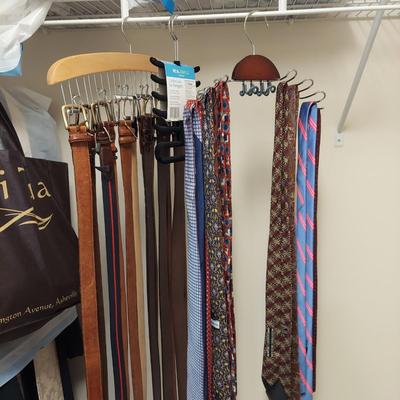 Men's Ties & Belts by Coach & More (C2-BBL)
