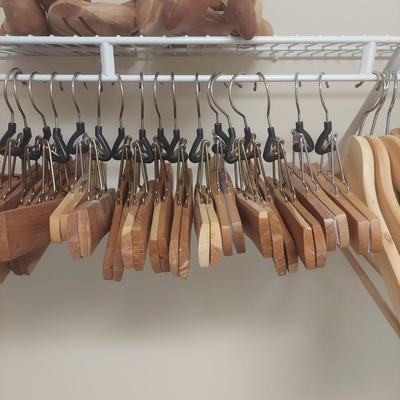 Wooden Hangers & Shoe Stretchers (C2-BBL)