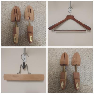 Wooden Hangers & Shoe Stretchers (C2-BBL)