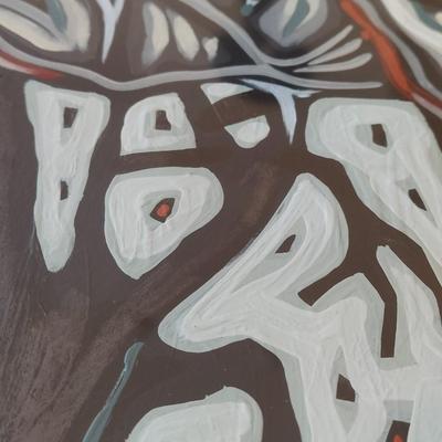 "Mush Creek" Original Acrylic & Ink Art by Bethanne B Hill (FP-BBL)