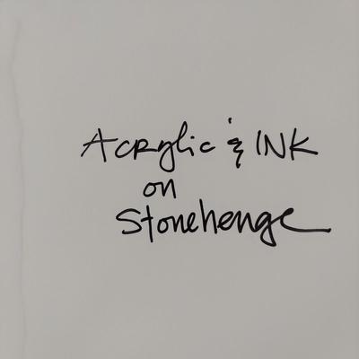 "Mush Creek" Original Acrylic & Ink Art by Bethanne B Hill (FP-BBL)