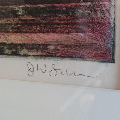 Signed Artwork by J.W. Selsor (LR-BBL)