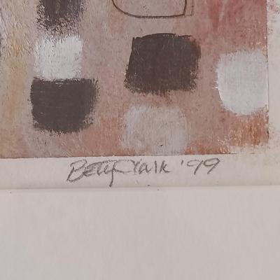 Signed Artwork by Betty Clark (LR-BBL)