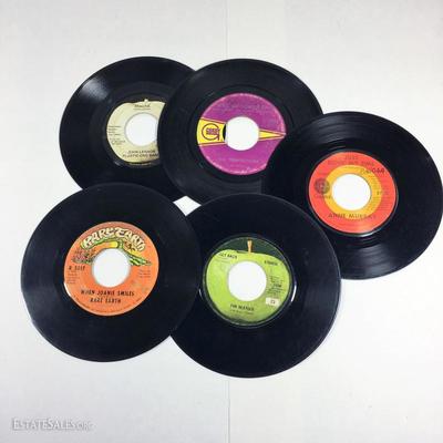 Lot of 57 1960s 45 RPM Records