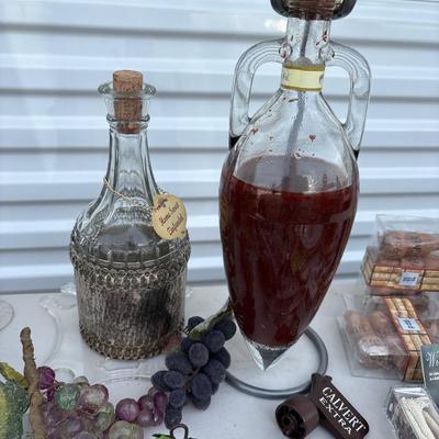 Fun group of wine related items