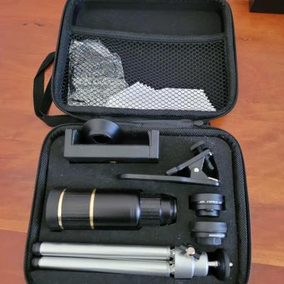 Two iPhones, Phone Lenses, and Tripod (BR2-EL)