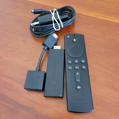 Three Amazon Fire TV Sticks and Accessories (BR2-EL)