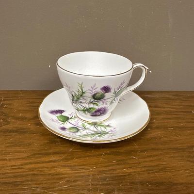Thistle Duchess Cup and Saucer