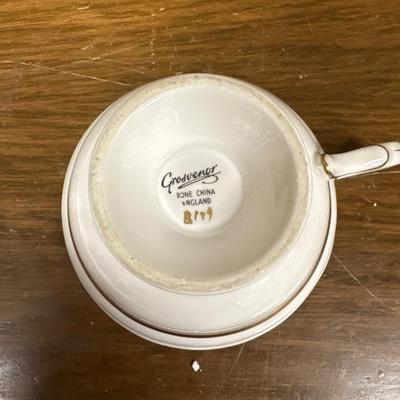 Grosvenor Bone China Cup and Saucer