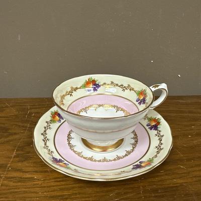 Grosvenor Bone China Cup and Saucer