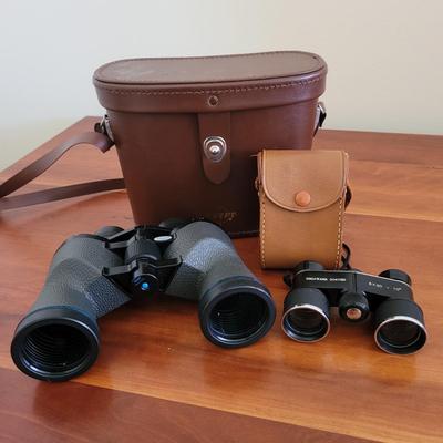 Two Sets of Vintage Binoculars incl. Swift Audubon (BR2-EL)