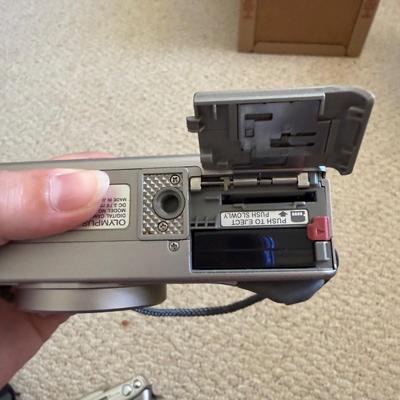 Two Olympus Camedia Digital Cameras (BR2-EL)