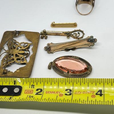 Lot Antique Victorian Jewelry