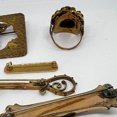 Lot Antique Victorian Jewelry