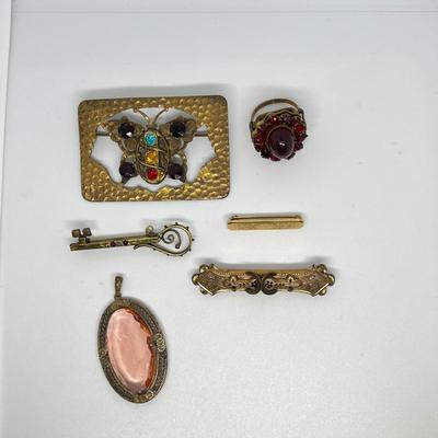 Lot Antique Victorian Jewelry