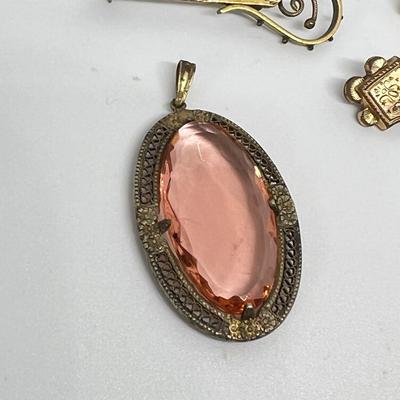 Lot Antique Victorian Jewelry
