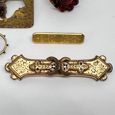 Lot Antique Victorian Jewelry