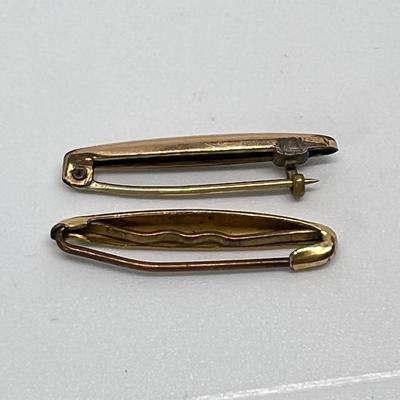 Gold Jewelry Lot - Not Marked Tested at 10K-14K, Stick Pin Victorian