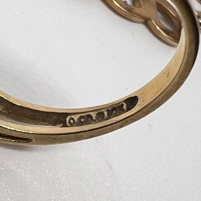 10k Gold Jewelry Lot - Ring, Brooches