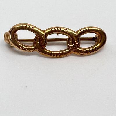 10k Gold Jewelry Lot - Ring, Brooches