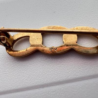 10k Gold Jewelry Lot - Ring, Brooches