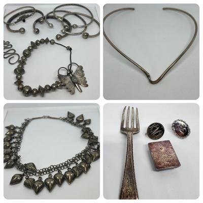 Mixed Estate Silver Lot - See Description