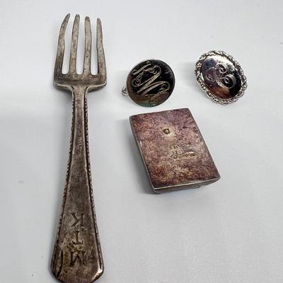 Mixed Estate Silver Lot - See Description